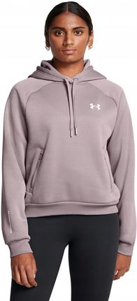 DAMSKA BLUZA WKŁADANA PRZEZ GŁOWĘ UNDER ARMOUR OCIEPLANA GRUBA POLAROWA M - zdjęcie 3