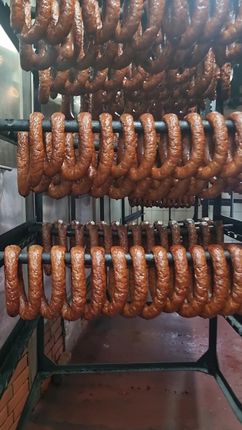 Kołdras Kiełbasa Wiejska Z Proszówek Tradycyjna Bez Azotynu Czysty Skład 1kg - zdjęcie 2
