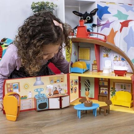 Golden Bear Bing Domek Duży Piętrowy Dom Figurka Flop - zdjęcie 3