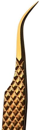 Noble Lashes Pęseta Do Rzęs Noble Gold Pro 4 - zdjęcie 2