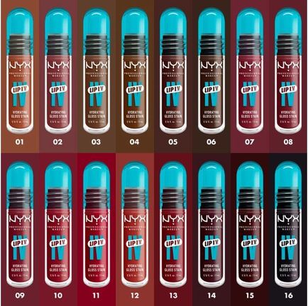 Nyx Professional Makeup Lip Iv Hydrating Gloss Serum Błyszczyk Do Ust 13 Cranberry Splash 5Ml - zdjęcie 5