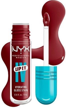 Nyx Professional Makeup Lip Iv Hydrating Gloss Serum Błyszczyk Do Ust 13 Cranberry Splash 5Ml - zdjęcie 4