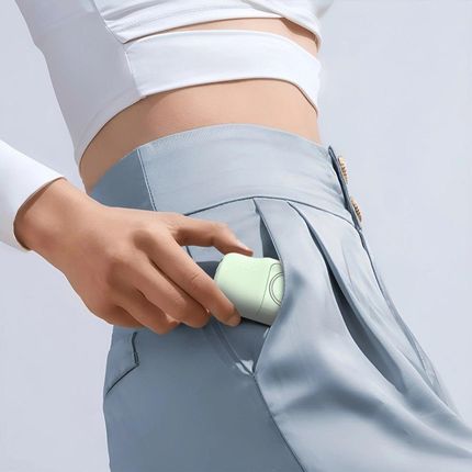 Wozinsky Mini Powerbank Wf16-Yls 5000mAh 15W Lightning Z Wbudowanym Kablem USB-C I Ładowarką Do Apple Watch Zielony - zdjęcie 6