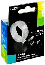 Zdjęcie Grand Taśma Nano Dwustronna 30Mm 1,5M Przeźroczysta (1301956) - Nowogard