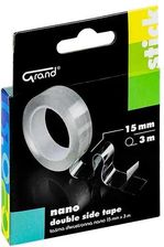 Zdjęcie Grand Taśma Nano Dwustronna 15Mm 3M Przeźroczysta (1301955) - Michałowo