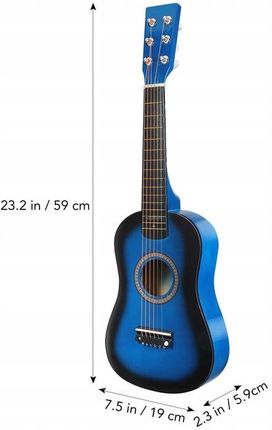 Landtoys Gitara Dziecięca Rockowa Ukulele Instrument Muzyczny - zdjęcie 5