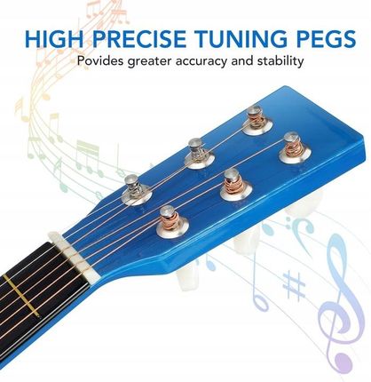 Landtoys Gitara Dziecięca Rockowa Ukulele Instrument Muzyczny - zdjęcie 3