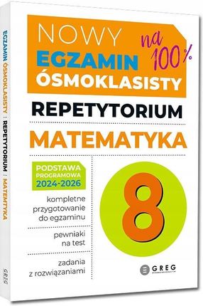 Nowy Egzamin ósmoklasisty - matematyka. Repetytorium - 2024-2026 - zdjęcie 6
