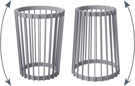 Form Plastic Kwietnik Wysoki Dwustronny Standy 40H Stojak Na Kwiaty - zdjęcie 2