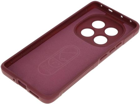 Bizon Pancerne Etui Case Tur Do Xiaomi Redmi Note 14 Pro 5G Poco X7 Ciemnofioletowe - zdjęcie 3
