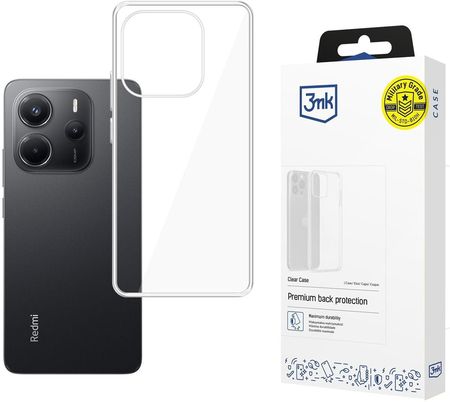 3Mk Clear Case Do Xiaomi Redmi Note 14 4G Przezroczysty - zdjęcie 3