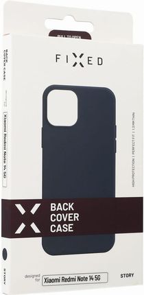 Fixed Etui Story Do Xiaomi Redmi Note 14 5G Niebieskie - zdjęcie 3