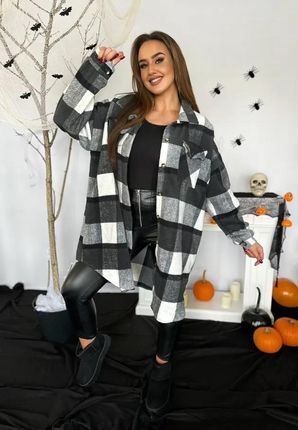 Koszula tunika oversize Stunning czarna : Rozmiar - Jeden rozmiar - zdjęcie 2