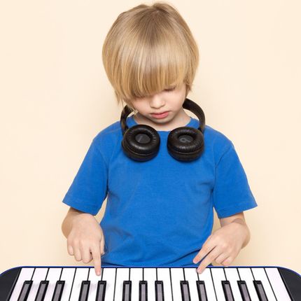 Keyboard dla dziecka Mini 32 klawisze Blue KBB.082 Lexington - zdjęcie 5
