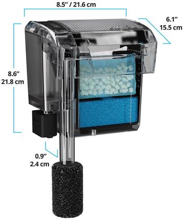 Fluval Filtr Kaskadowy Ac70 Power Filter 152-265L - zdjęcie 4