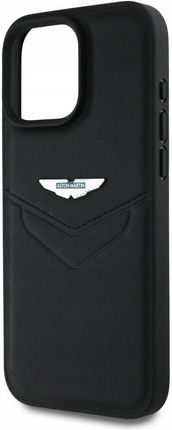 Aston Martin Etui Hc Leather Victory Design Do Apple Iphone 16 Pro Czarny - zdjęcie 4