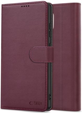 Tech Protect Etui Wallet Do Samsung Galaxy S25 Bordowy - zdjęcie 3