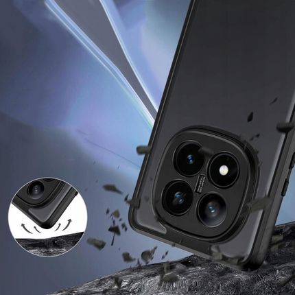 Tech Protect Etui Magmat Xiaomi Redmi Note 14 Pro Plus 5G Czarny - zdjęcie 2