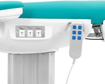 Physa Fotel Kosmetyczny - 300 W -3 Silniki 175kg Niebieski Tivoli Blue 01 - zdjęcie 3