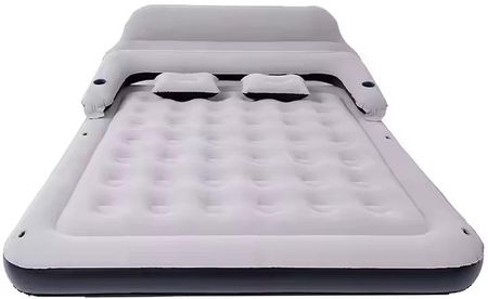 Materac dmuchany podwójny łóżko zapasowe kemping z oparciem Queen size - zdjęcie 2