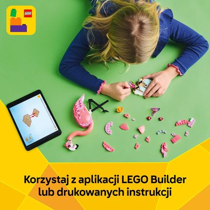 LEGO Creator 3 w 1 31170 Dzikie zwierzęta: różowy flaming - zdjęcie 4