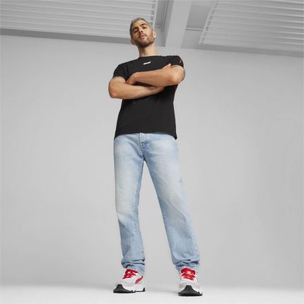 Koszulka męska Puma F1 czarna 62571801 - zdjęcie 3
