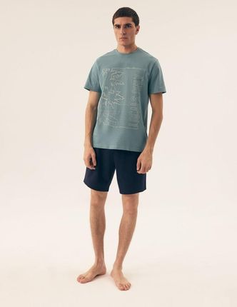 Piżama Surf 42598-77X Zielona - zdjęcie 3