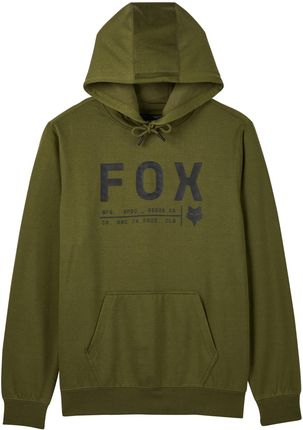 BLUZA Z KAPTUREM FOX NON STOP OLIVE GREEN M - zdjęcie 2