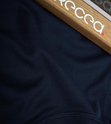 Koszulka Sportowa męska termoaktywna Granatowa Szybkoschnąca i Lekka L - zdjęcie 6