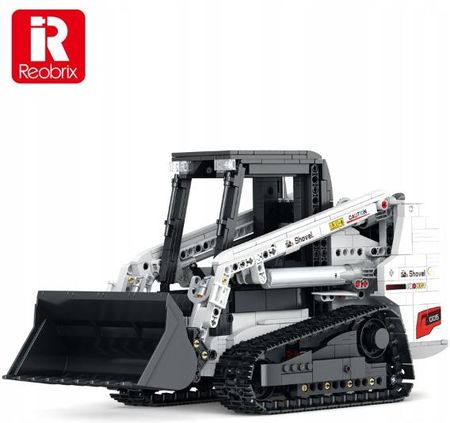 Reobrix Klocki Koparka Budowlana Ładowarka Bobcat Loader Dynamic 1366El. - zdjęcie 5