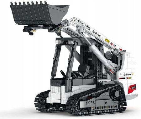 Reobrix Klocki Koparka Budowlana Ładowarka Bobcat Loader Dynamic 1366El. - zdjęcie 4