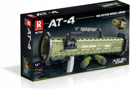 Reobrix Klocki 77027 At-4 M136 Antitank Grenade Launcher 1748El. - zdjęcie 4