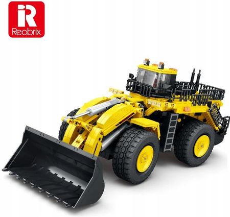 Reobrix Klocki Yellow Mechanical Loader Ładowarka Żółta 1876El. - zdjęcie 5