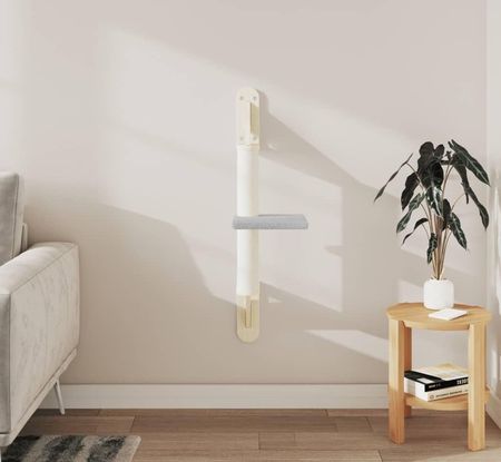 Dkd Home Decor Drapak Z Uchwytem Ściennym Jasnoszary 85,5Cm 1778768310 - zdjęcie 2
