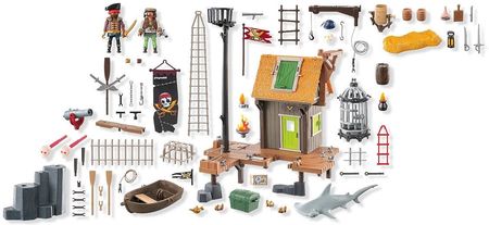 Playmobil 71792 Austria Brandstatter Port Piratów Więzienie Korsarzy - zdjęcie 3