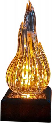 Znicz Elektryczny Led Cortina 2 24 Wzp-Bat Płomień Xl + Efekt Żywego Płomienia