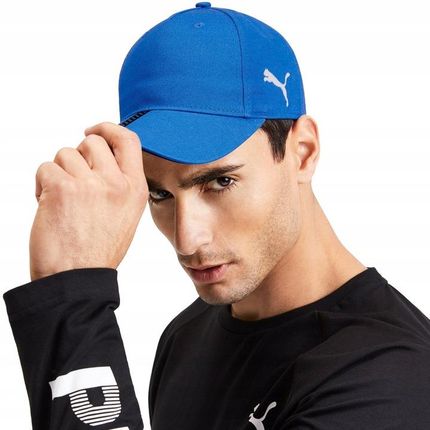 PUMA LIGA CAP 022356 02 CZAPKA Z DASZKIEM BEJSBOLÓWKA NIEBIESKA - zdjęcie 2