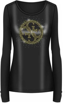 DAMSKI LONGSLEEVE GUESS W3BI61J1314-JBLK (S) - zdjęcie 3