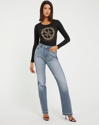 DAMSKI LONGSLEEVE GUESS W3BI61J1314-JBLK (S) - zdjęcie 2