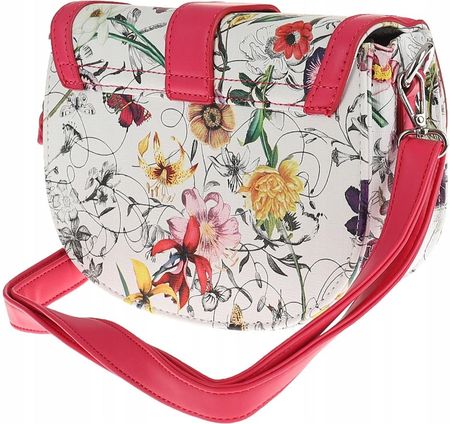 HERISSON Elegancka Torebka Damska listonoszka 1352h658 Rose - zdjęcie 2