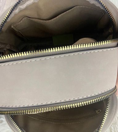 Torebka Damska Listonoszka Pikowana Modna Pojemna na Ramię ST685 Beige - zdjęcie 3