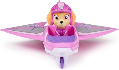 Spin Master Psi Patrol Air Rescue Skye Jet figurki z odrzutowcem ratunkowym i noszami - zdjęcie 6