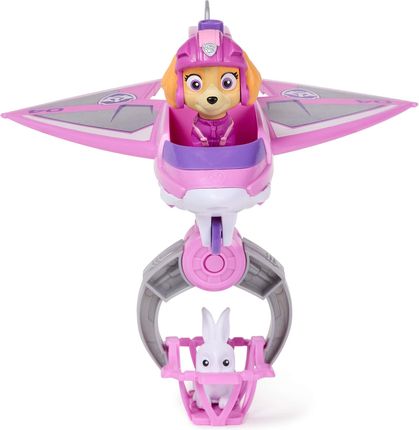 Spin Master Psi Patrol Air Rescue Skye Jet figurki z odrzutowcem ratunkowym i noszami - zdjęcie 2