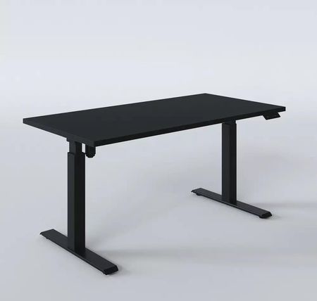 Kolm Biurko Elektryczne Z Regulacją Wys. Czarny 138x68Cm Hafele - zdjęcie 4