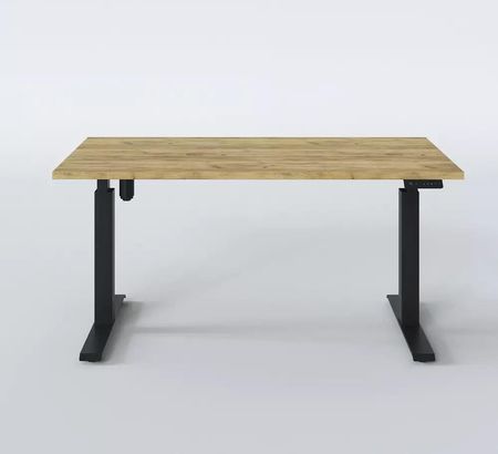 Kolm Biurko Elektryczne Z Regulacją Wysokości Dąb Craft 138x80Cm - zdjęcie 3