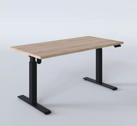 Kolm Biurko Elektryczne Z Regulacją Wysokości Dąb Sonoma 138x80Cm - zdjęcie 2