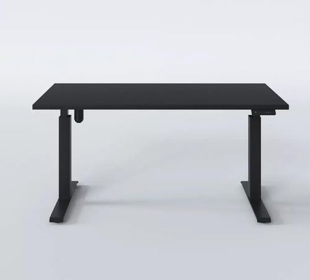 Kolm Biurko Elektryczne Z Regulacją Wysokości Czarny 138x80Cm - zdjęcie 2