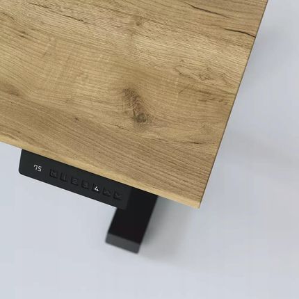 Kolm Biurko Elektryczne Z Regulacją Wys. Dąb Craft 138x68Cm Hafele - zdjęcie 6