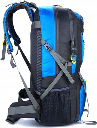 Renew Force Plecak Turystyczny Trekkingowy 60L Na Wycieczki Góry Męski Niebieski Górski - zdjęcie 5