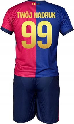 Strój z getrami Barca 2024 Twój Nadruk 140 cm - zdjęcie 2